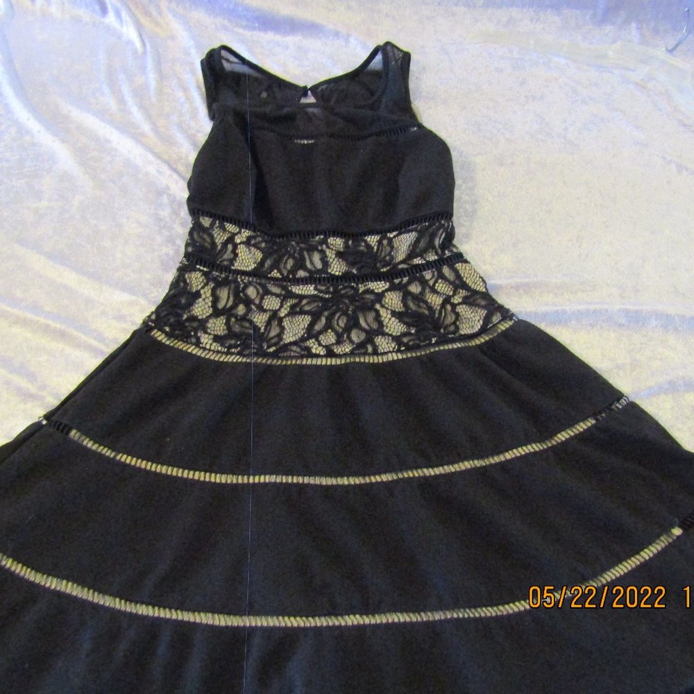 Size Small Alt B Black Lace Mini Dress
